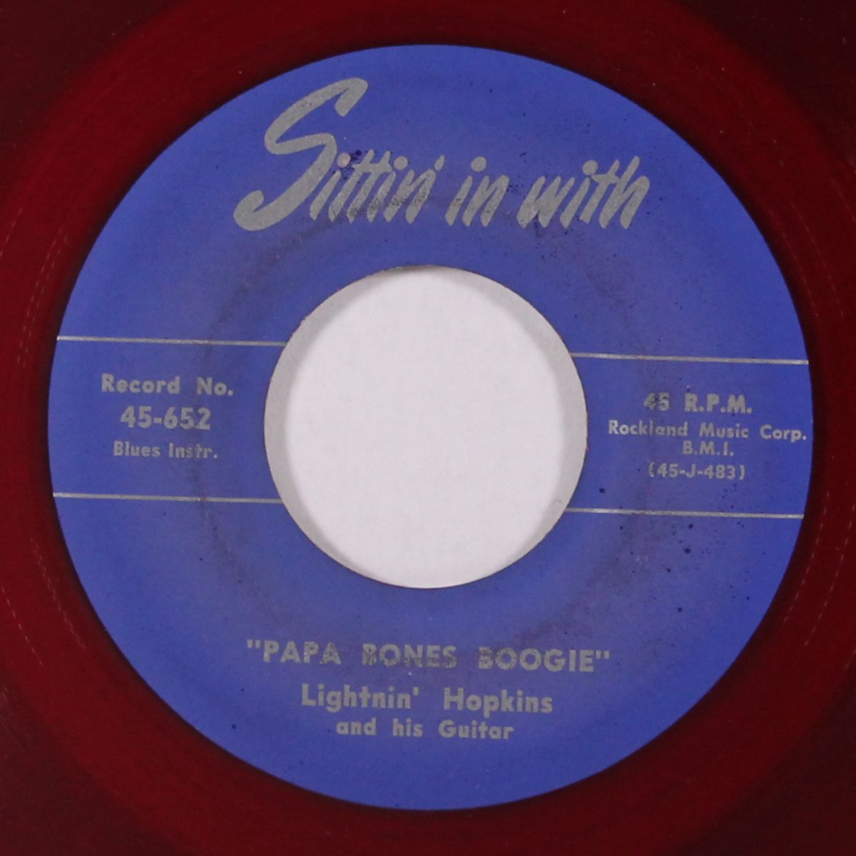 everything happens to me / papa bones boogie by LIGHTNIN' HOPKINS