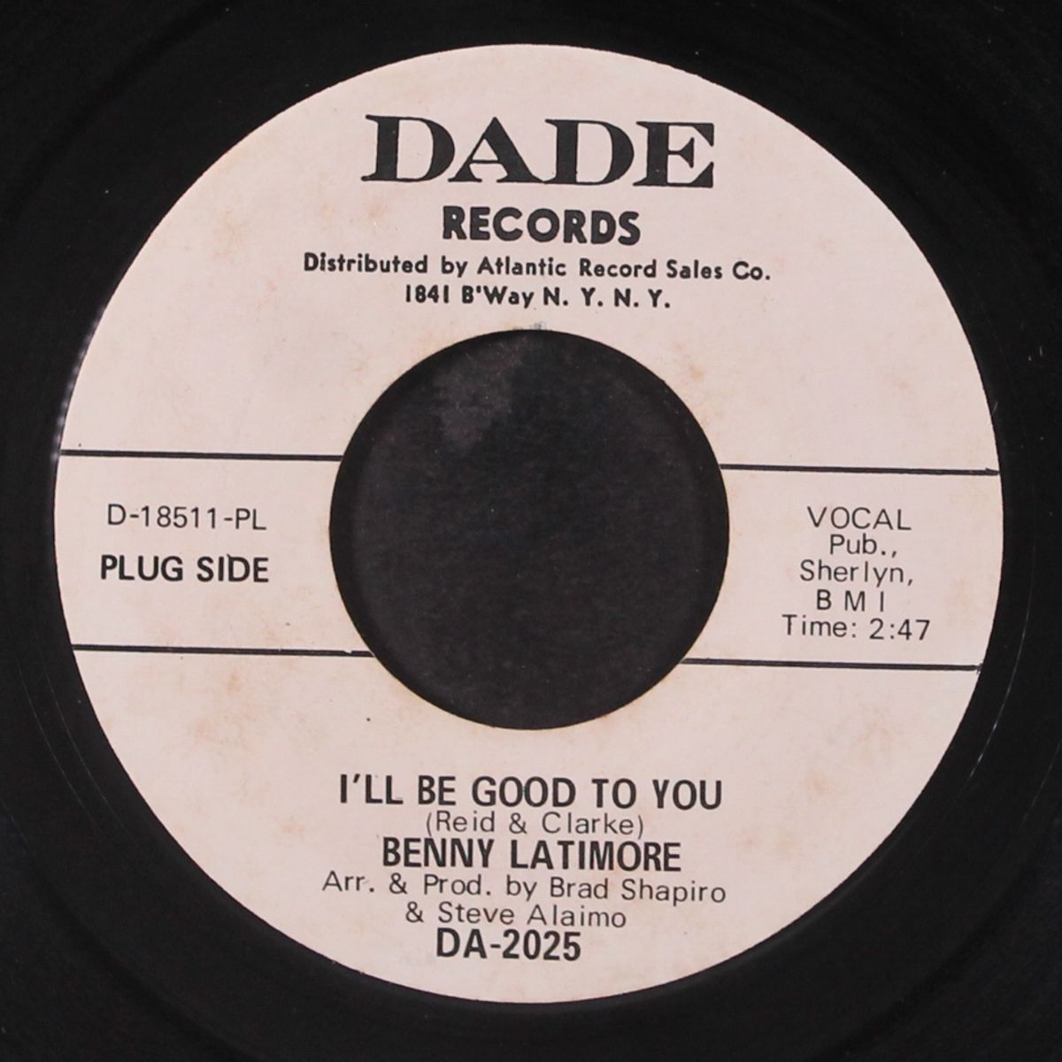 i'll be good to you / life's little ups and downs by BENNY LATIMORE