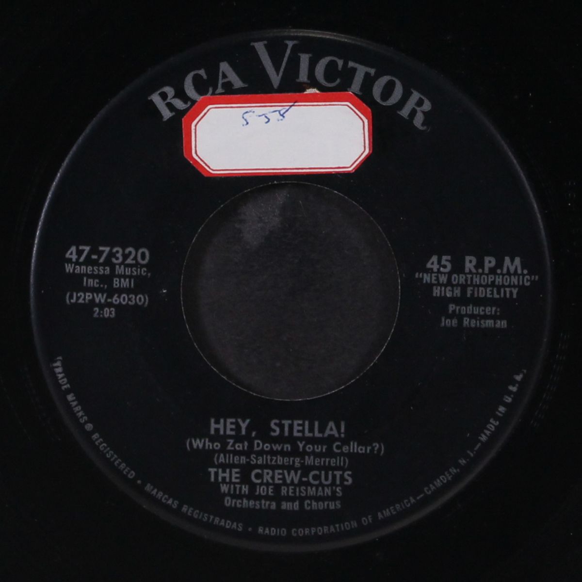 hey stella / forever, my darling by CREW-CUTS