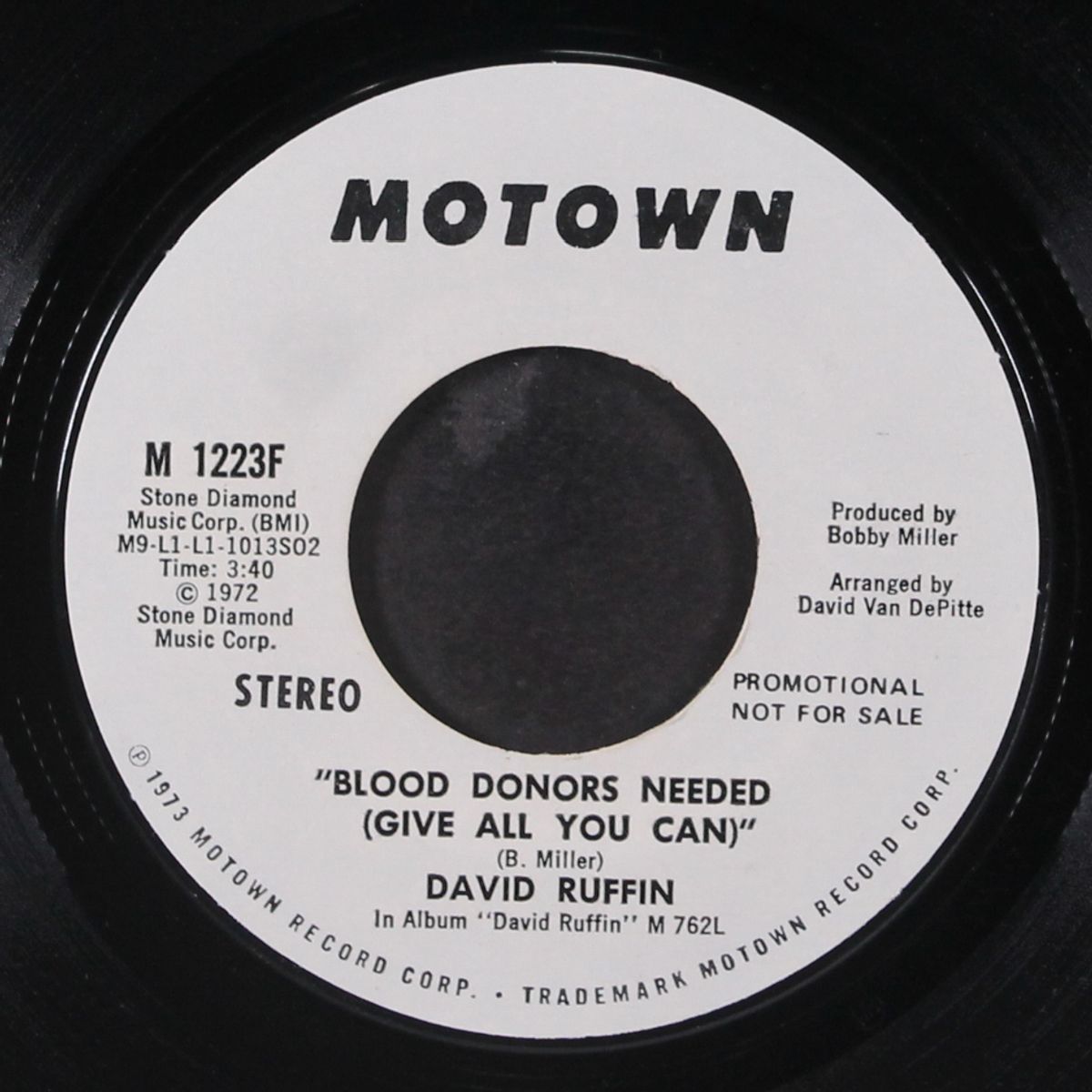 blood donors needed / mono by DAVID RUFFIN