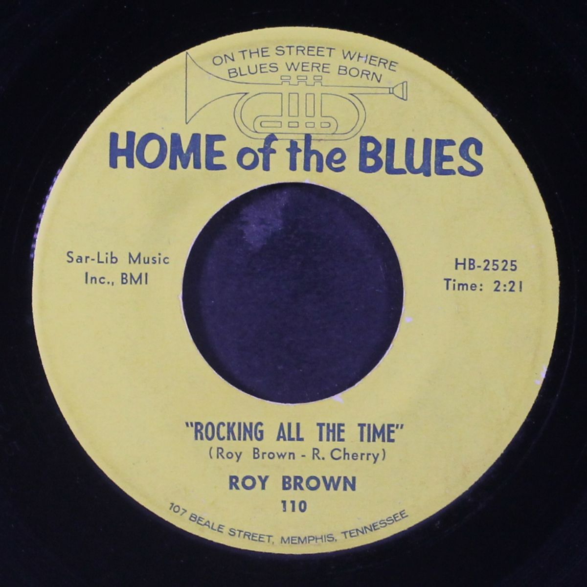 rocking all the time / tired of being alone by ROY BROWN