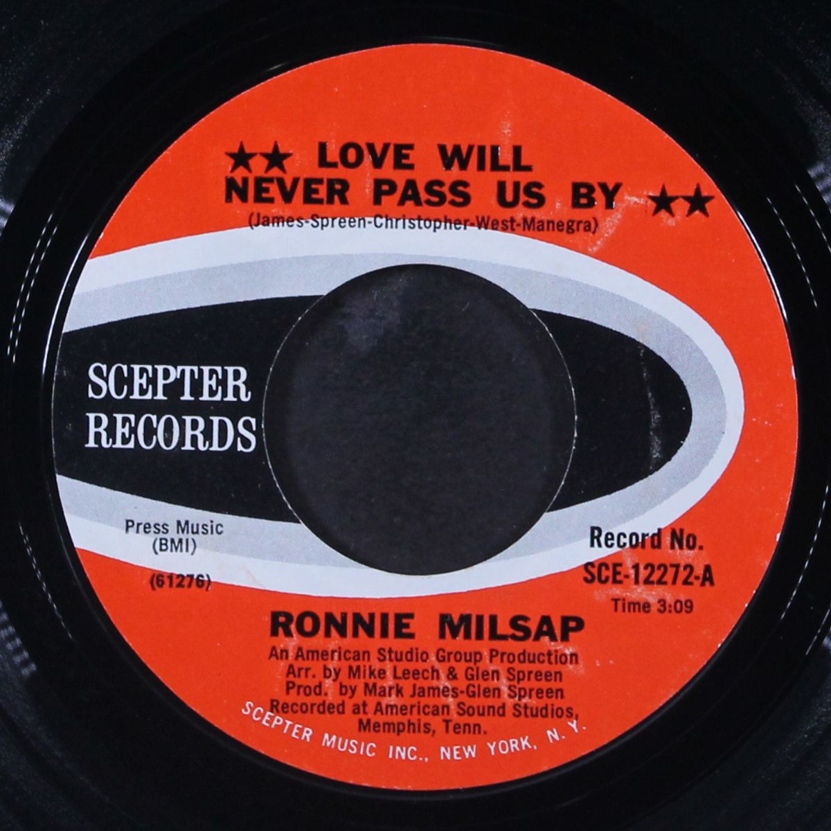 love will never pass us by / what's your game by RONNIE MILSAP