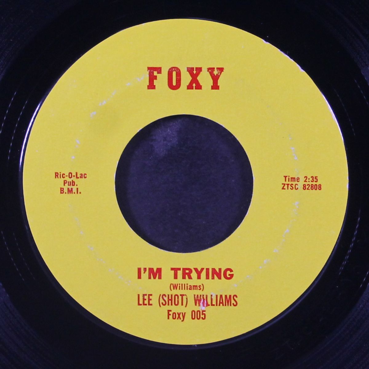 hello baby / i'm trying by LEE (SHOT) WILLIAMS