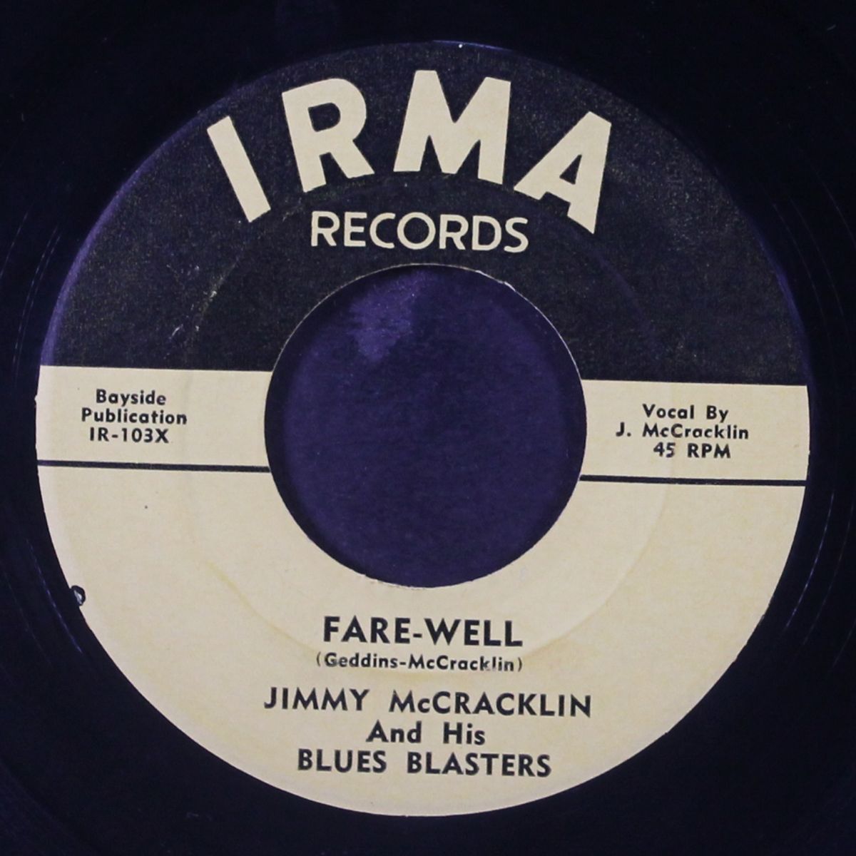 take-a-chance / fare-well by JIMMY MCCRACKLIN