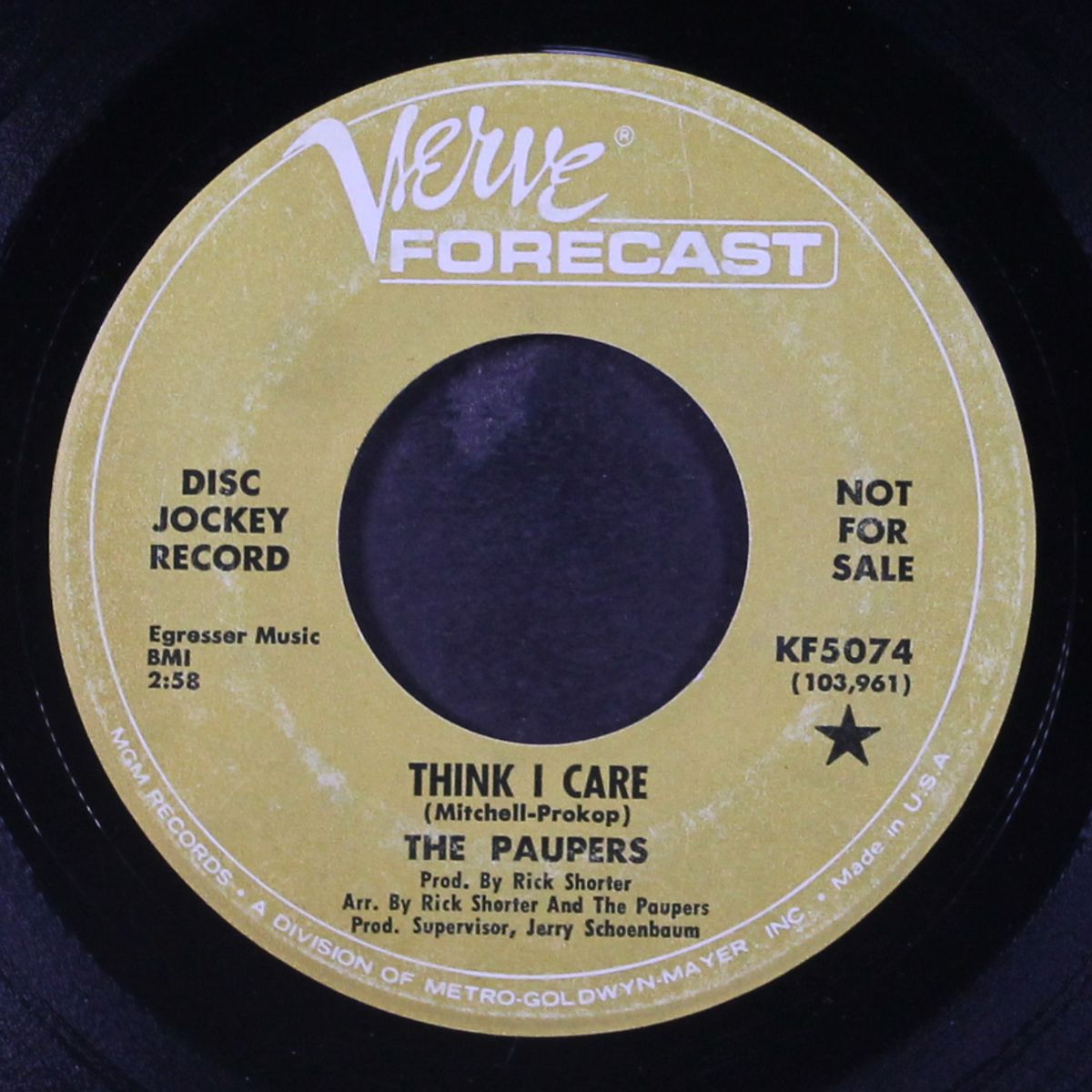 think i care by PAUPERS