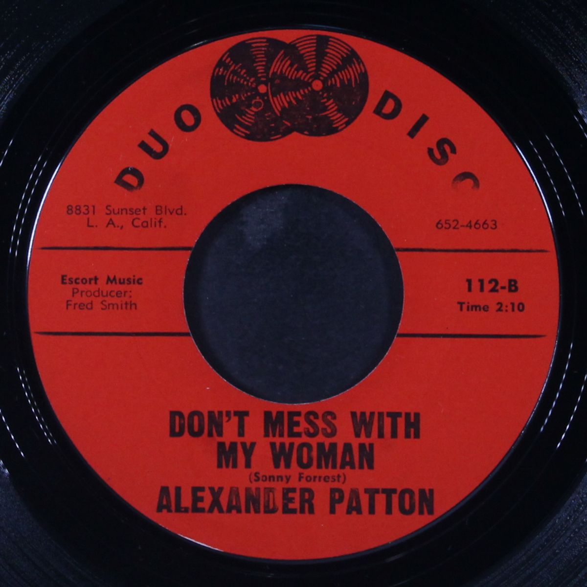 i knew it was wrong / don't mess with my woman by ALEXANDER PATTON