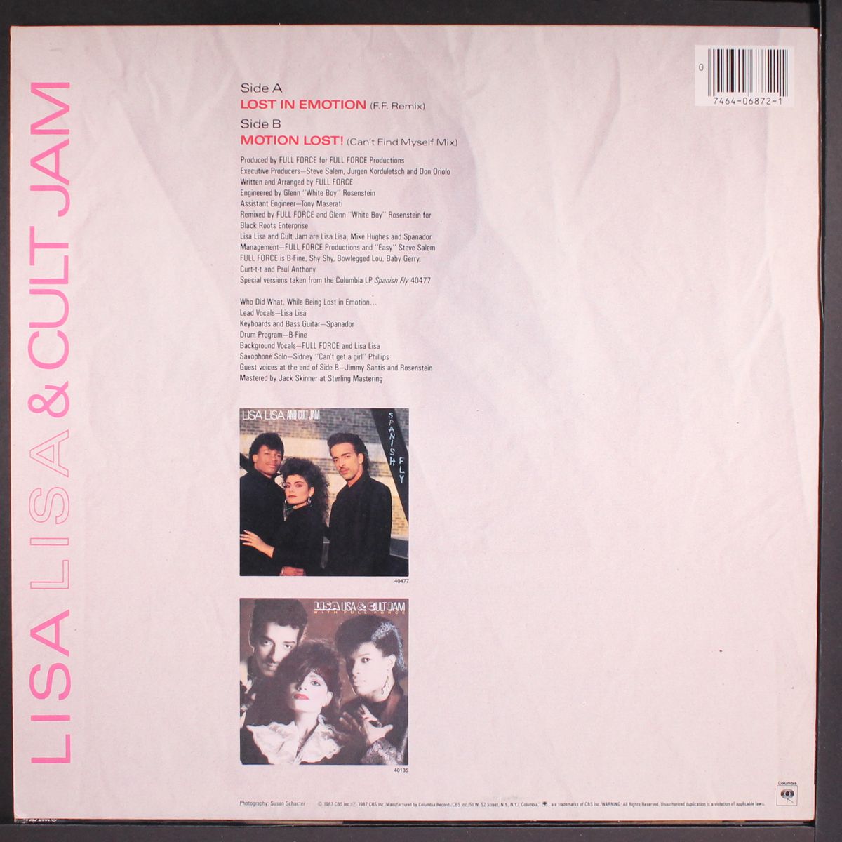 lost in emotion by LISA LISA & CULT JAM