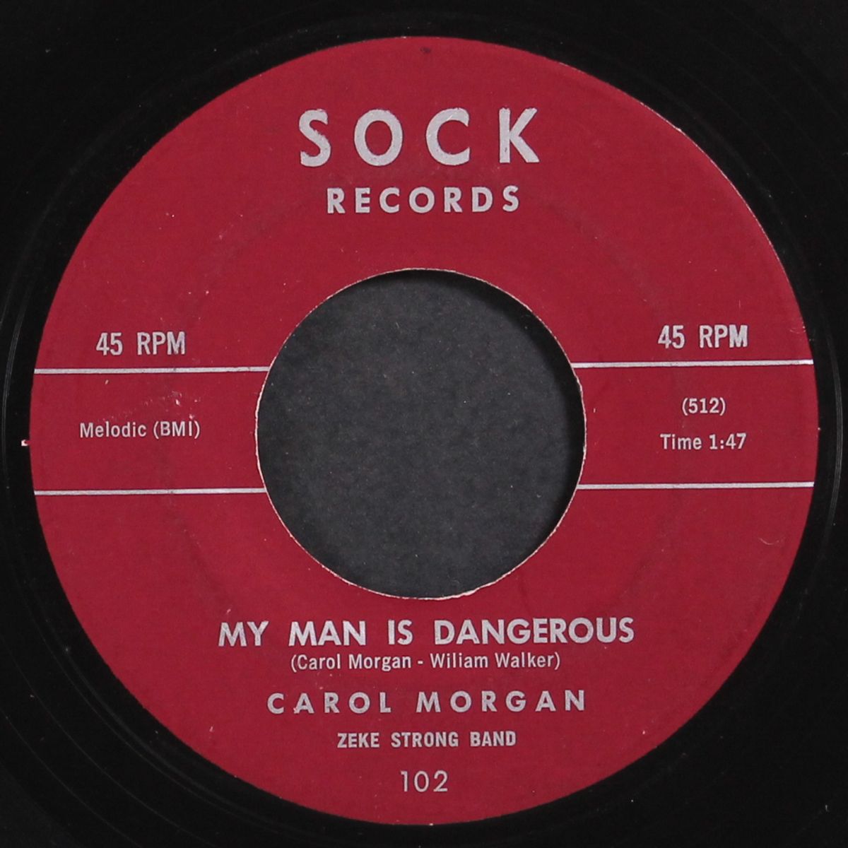 my man is dangerous / if you're fooling by CAROL MORGAN