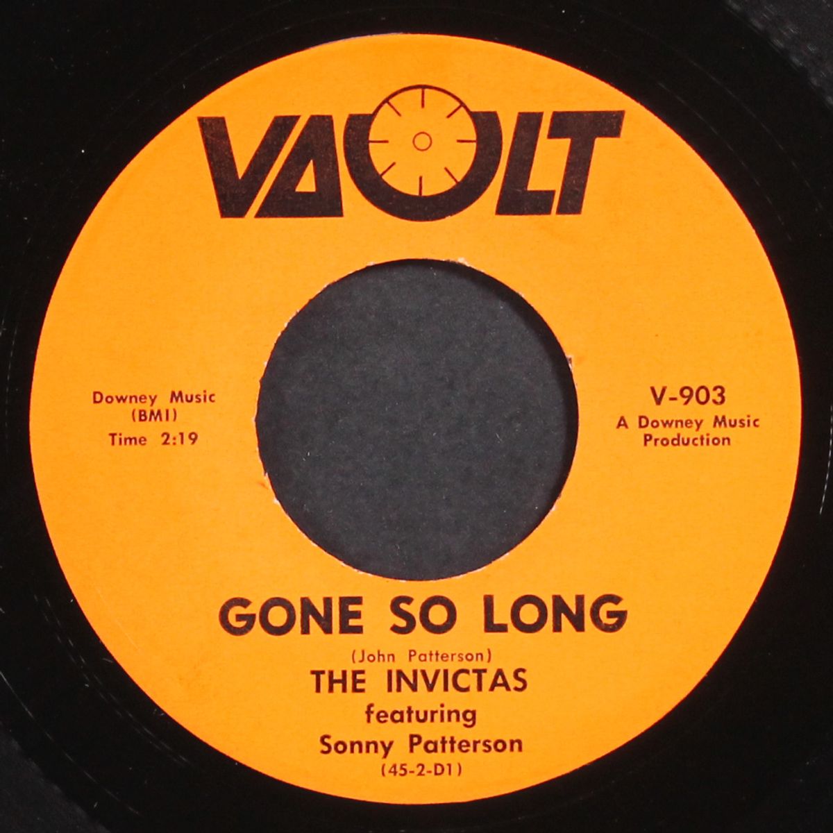 troubles / gone so long by SONNY PATTERSON & PASTEL SIX / INVICTAS