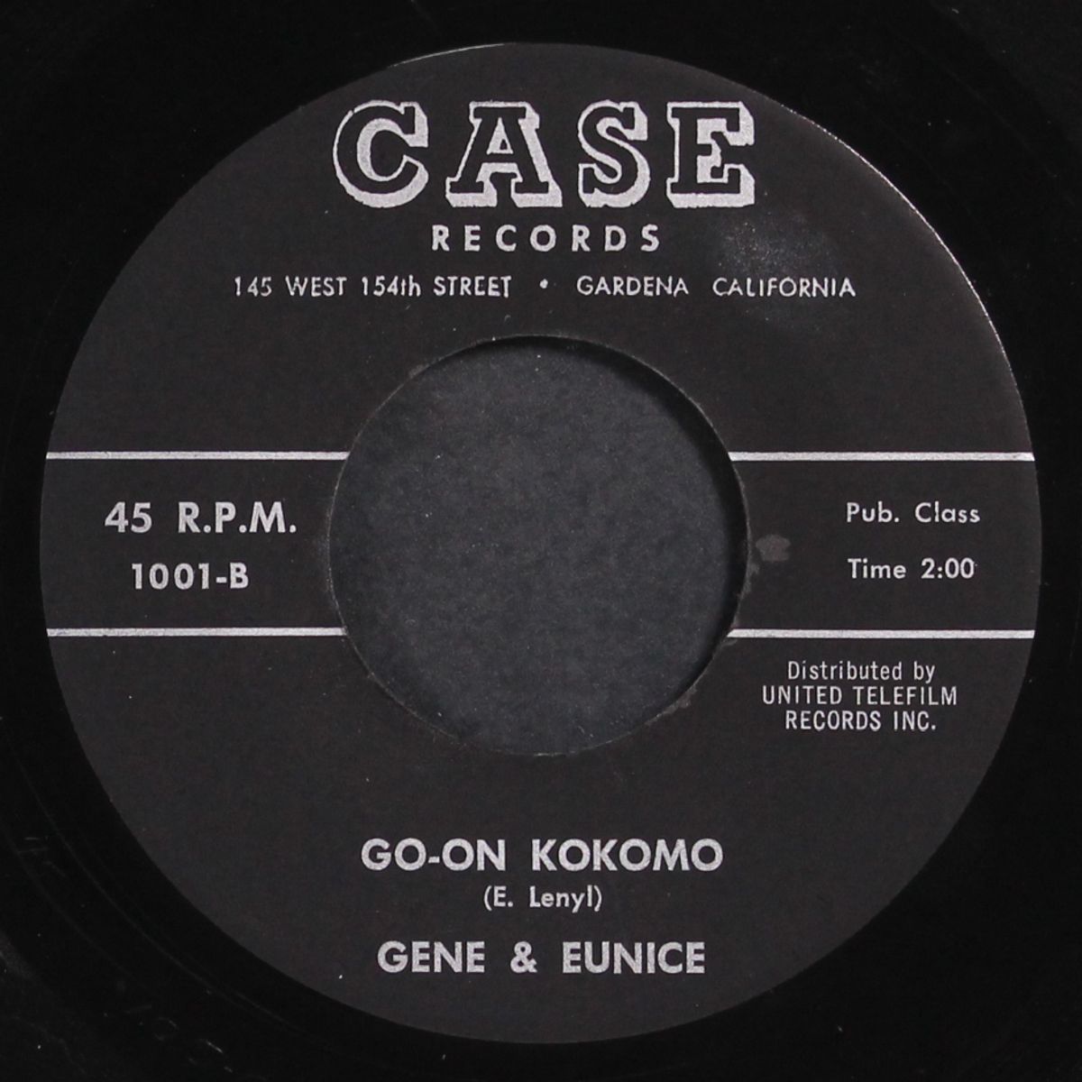 poco-loco / go-on kokomo by GENE & EUNICE