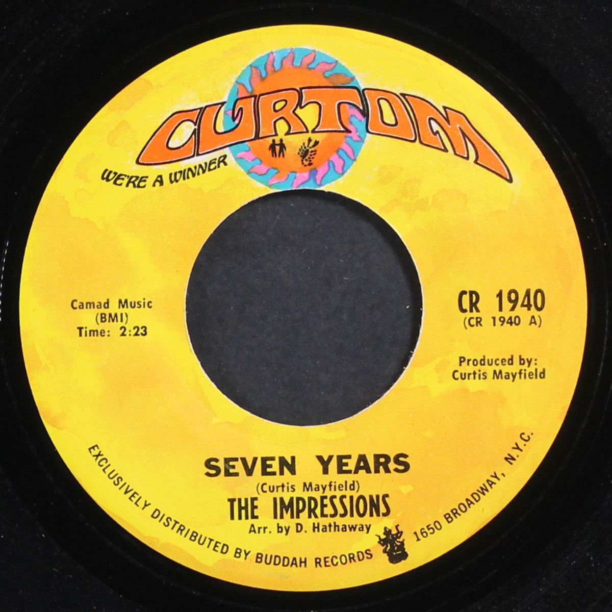 seven years / the girl i find by IMPRESSIONS