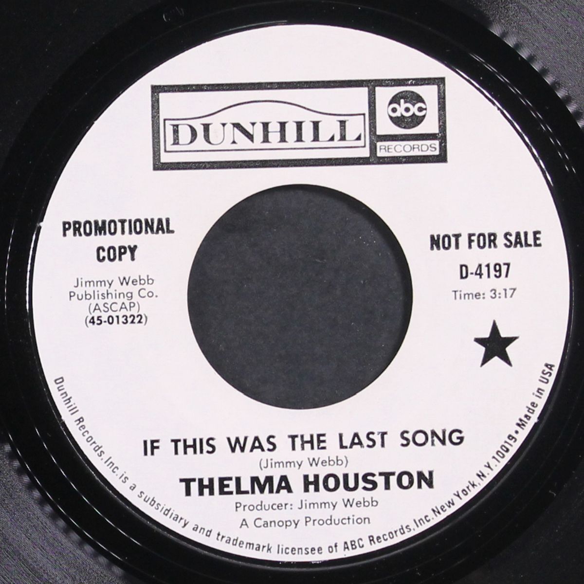 if this was the last song / sunshower by THELMA HOUSTON