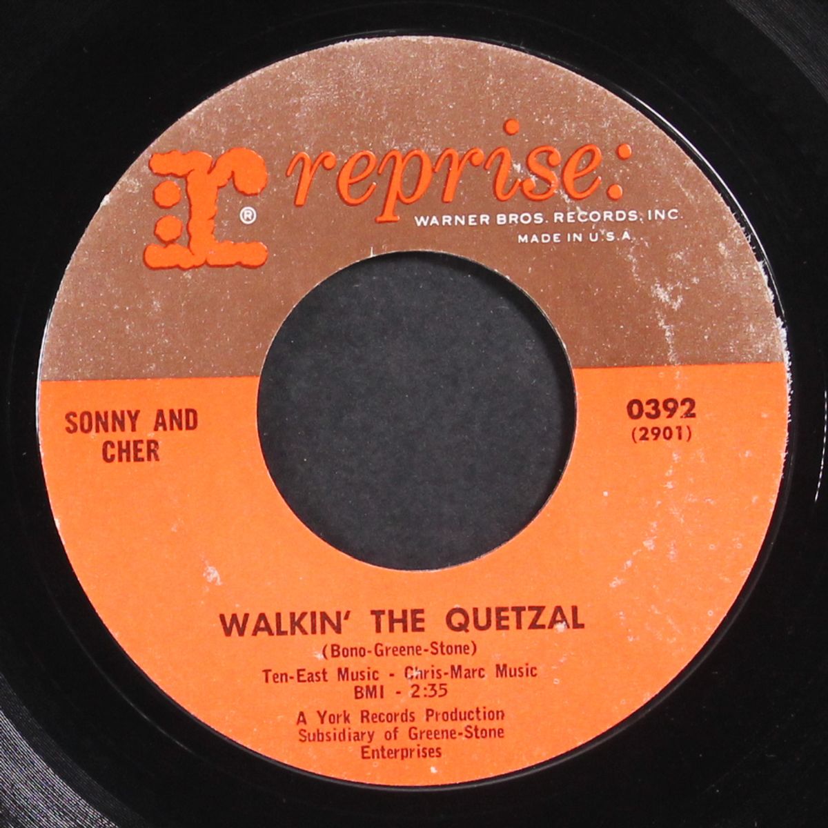 baby don't go / walkin' the quetzal by SONNY & CHER