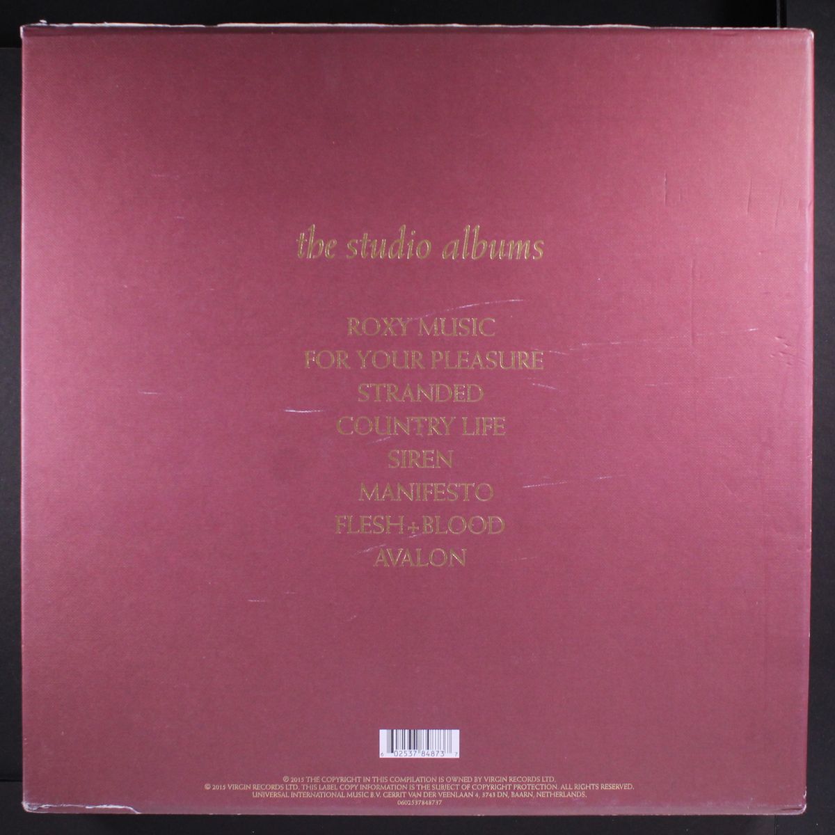 the studio albums by ROXY MUSIC