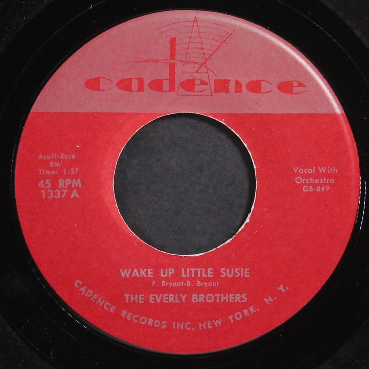 wake up little susie / maybe tomorrow by EVERLY BROTHERS