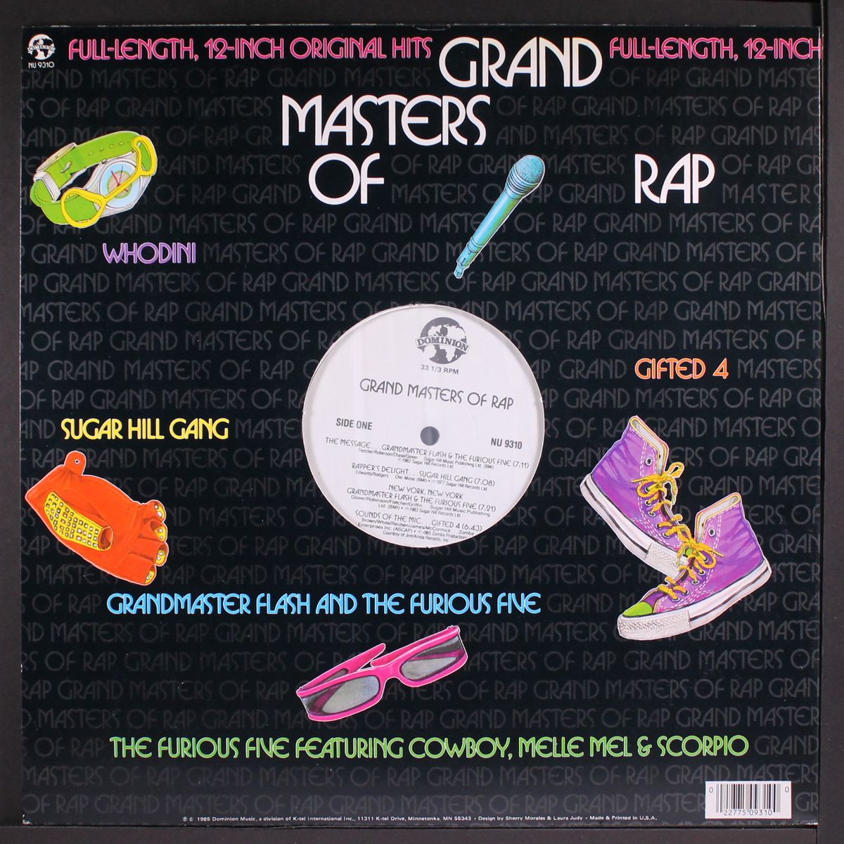 grand masters of rap by VARIOUS