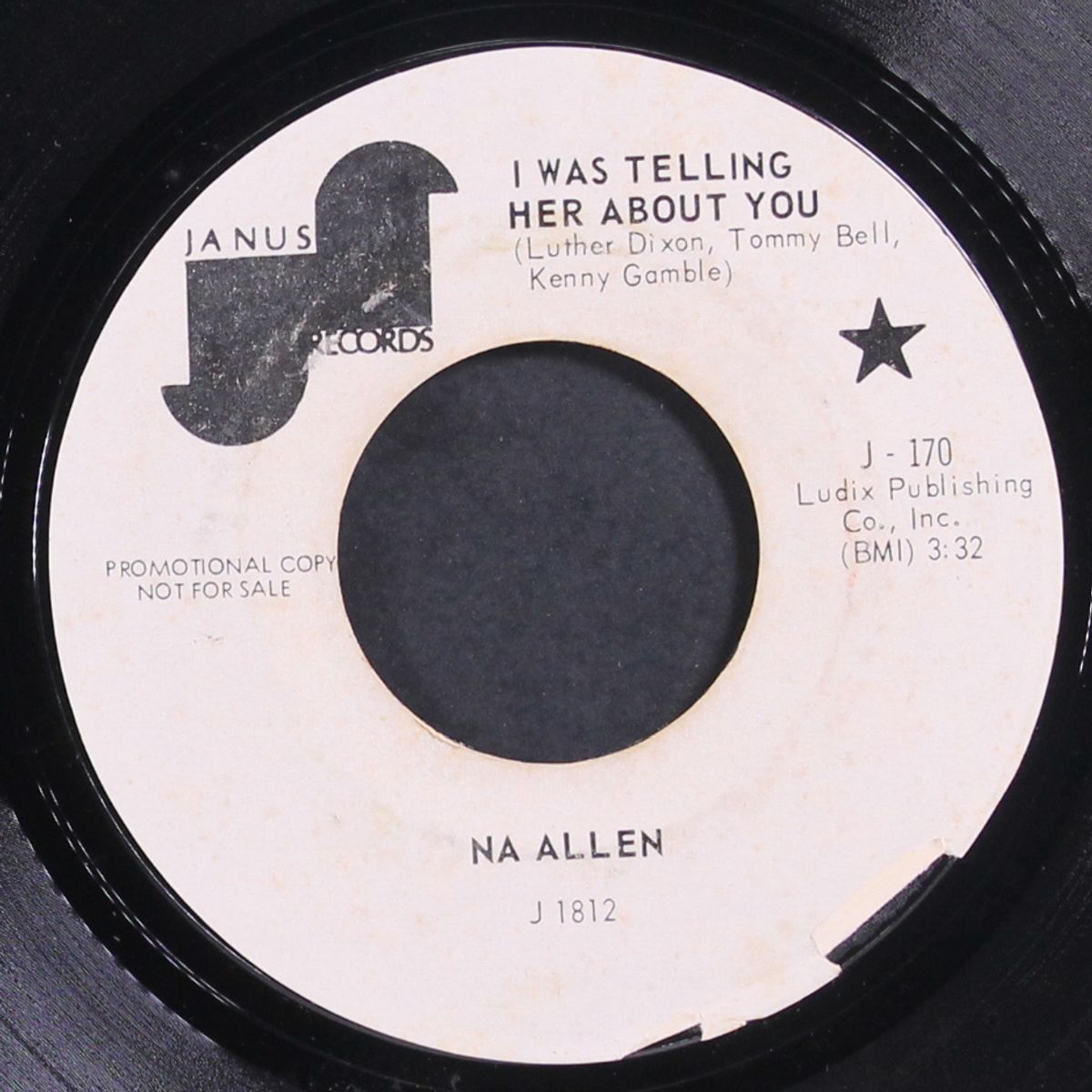 i was telling her about you / if you want to hold on by NA ALLEN