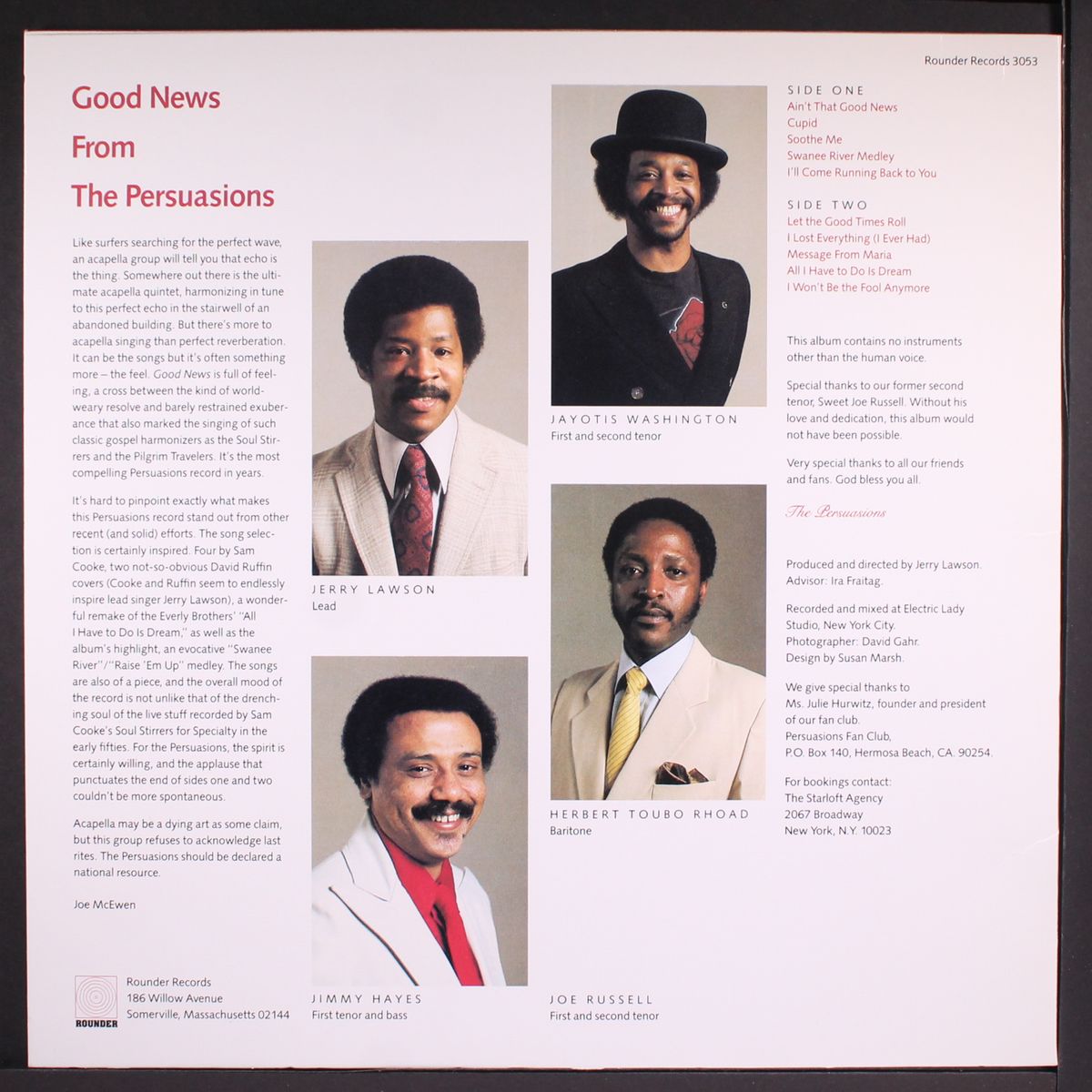 good news by PERSUASIONS