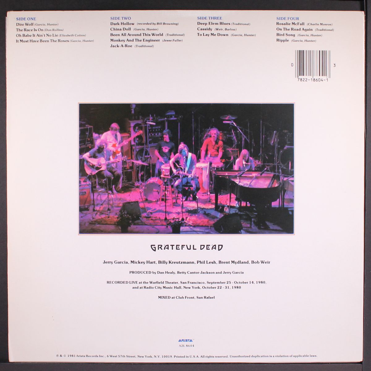 reckoning by GRATEFUL DEAD