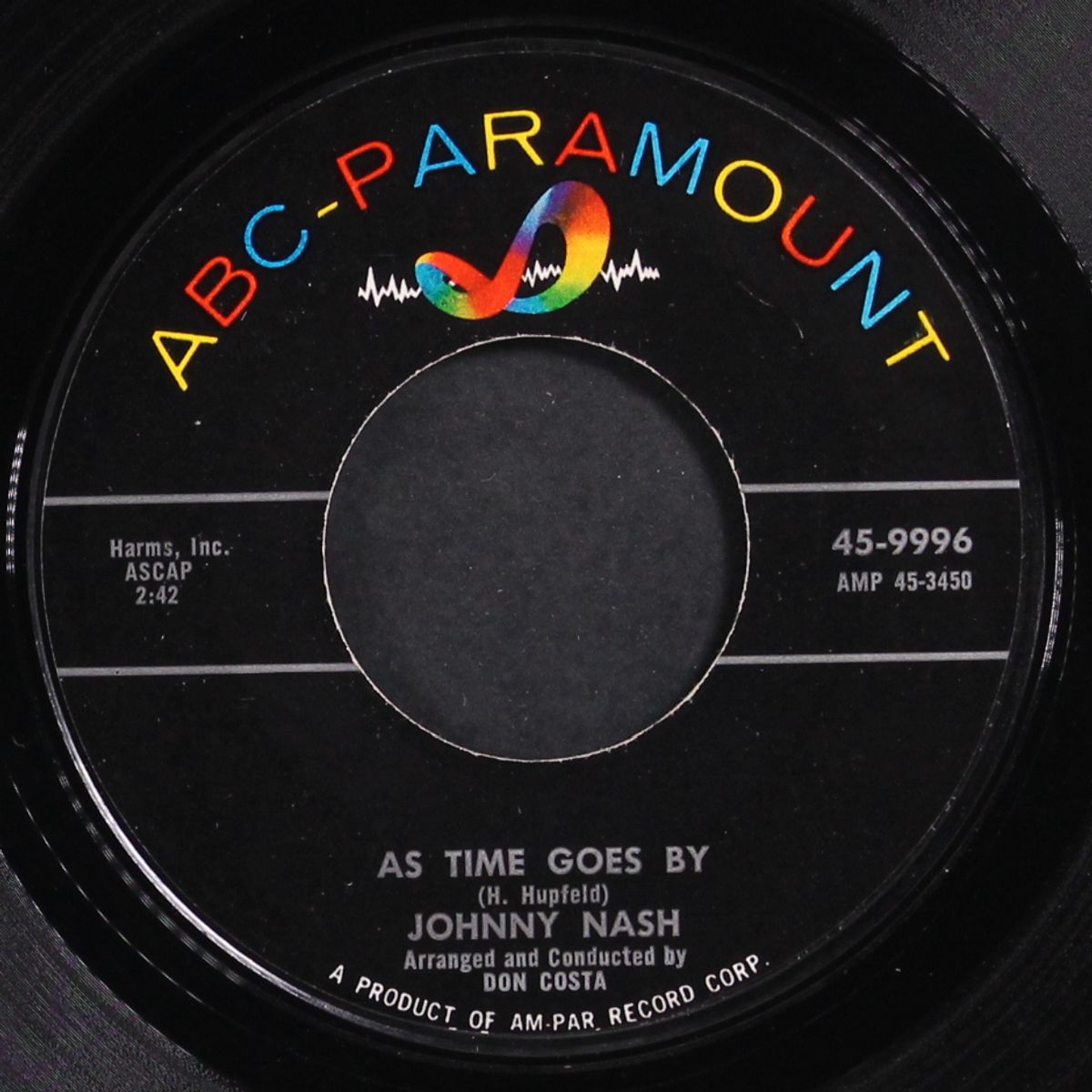 as time goes by / the voice of love by JOHNNY NASH