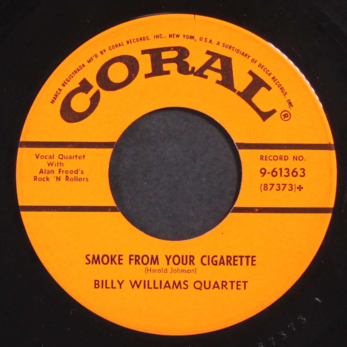 smoke from your cigarette by BILLY WILLIAMS QUARTET