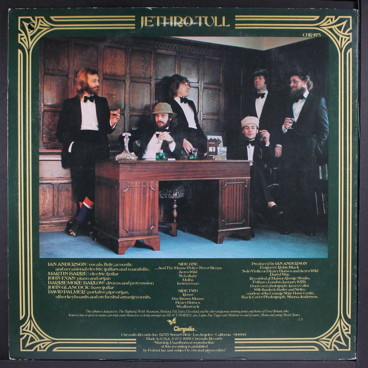 heavy horses by JETHRO TULL