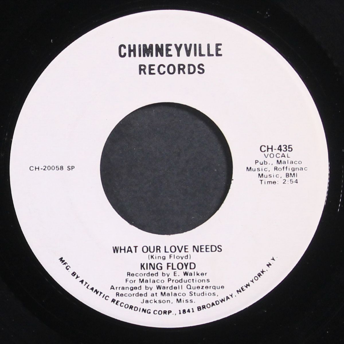 groove me / what our love needs by KING FLOYD