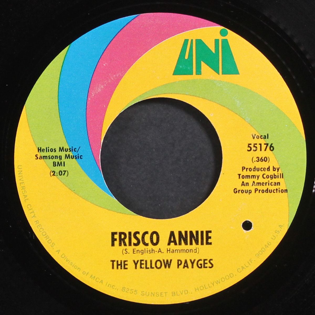 slow down / frisco annie by YELLOW PAYGES
