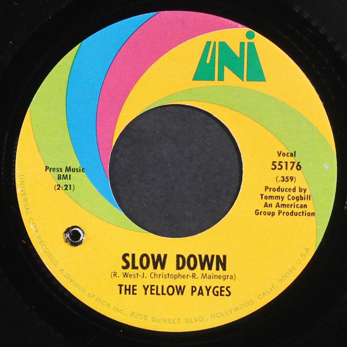slow down / frisco annie by YELLOW PAYGES