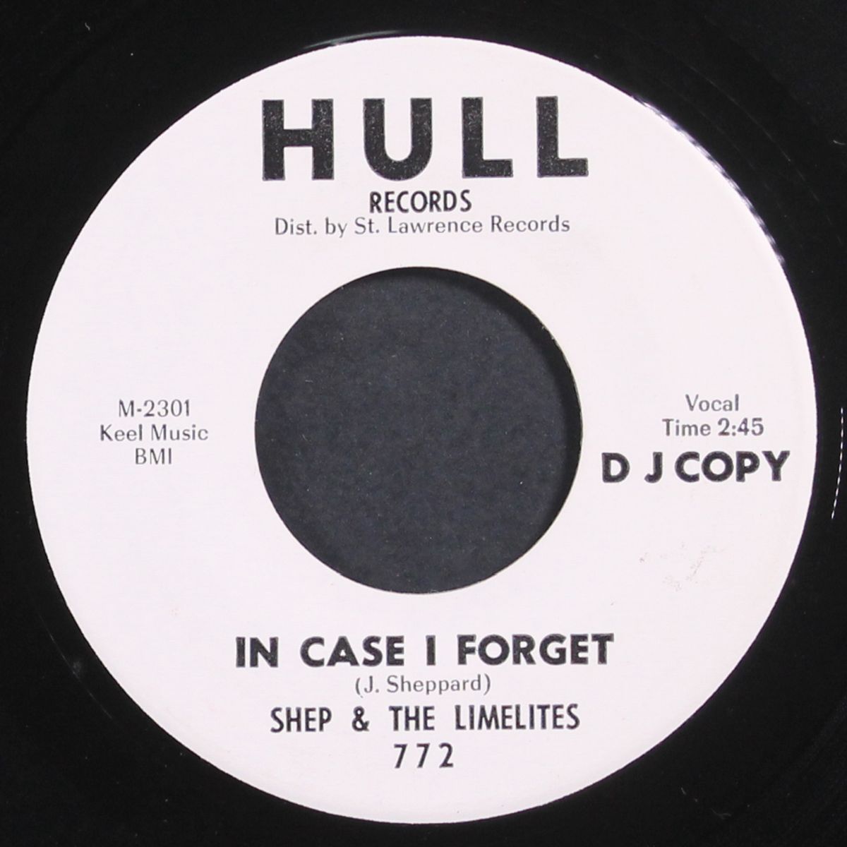 i'm a hurting inside / in case i forget by SHEP & LIMELITES