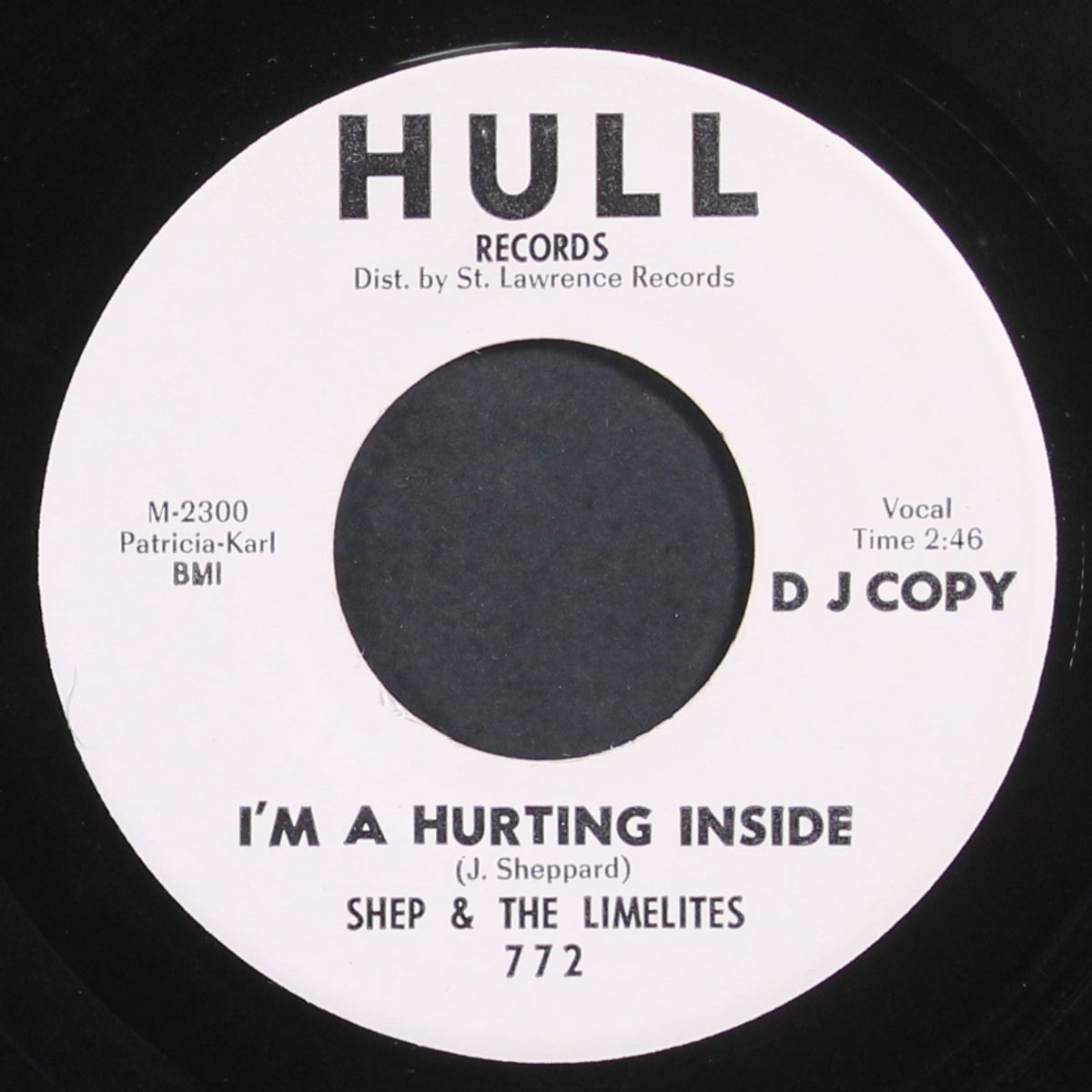 i'm a hurting inside / in case i forget by SHEP & LIMELITES