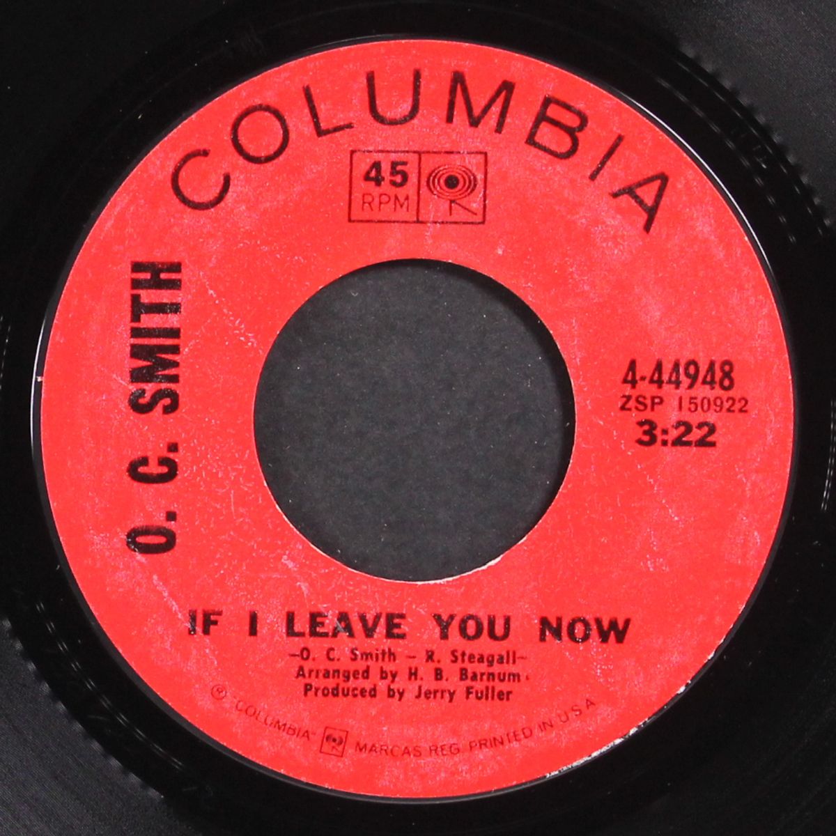daddy's little man / if i leave you now by O.C. SMITH