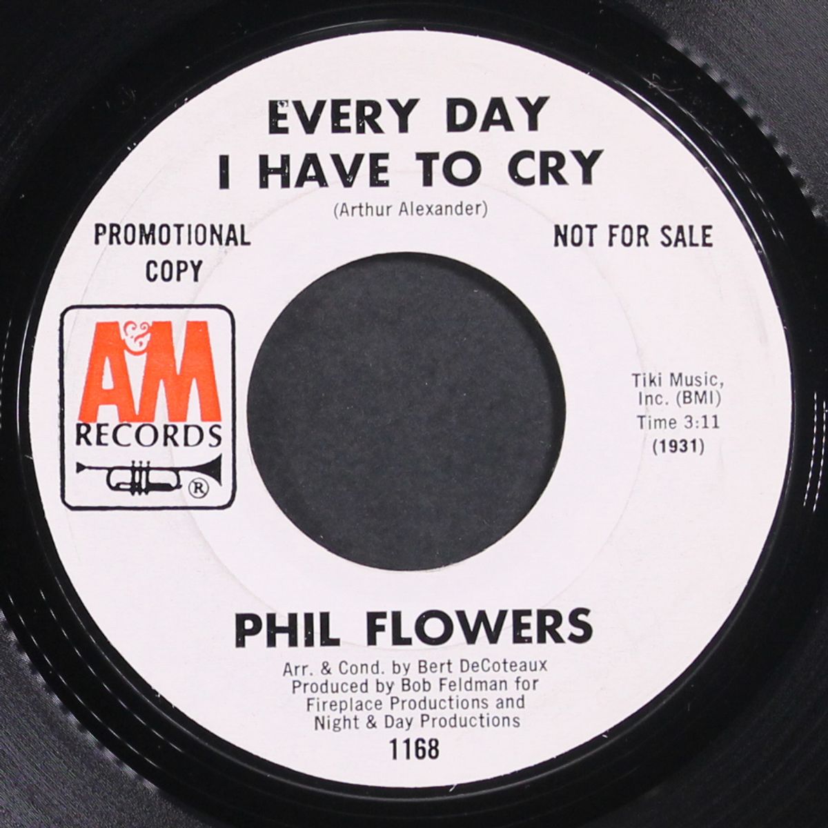 every day i have to cry / same by PHIL FLOWERS