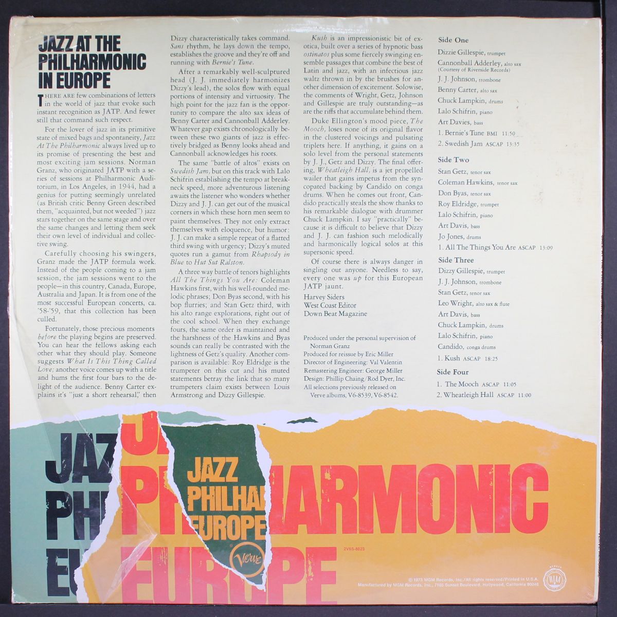 jazz at the philharmonic in europe by VARIOUS