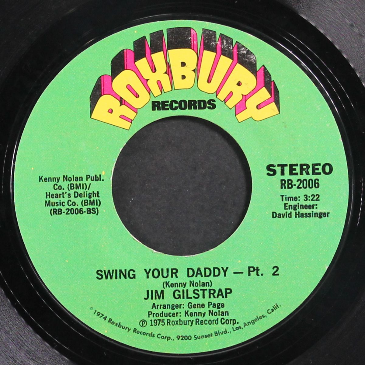 swing your daddy / pt. 2 by JIM GILSTRAP