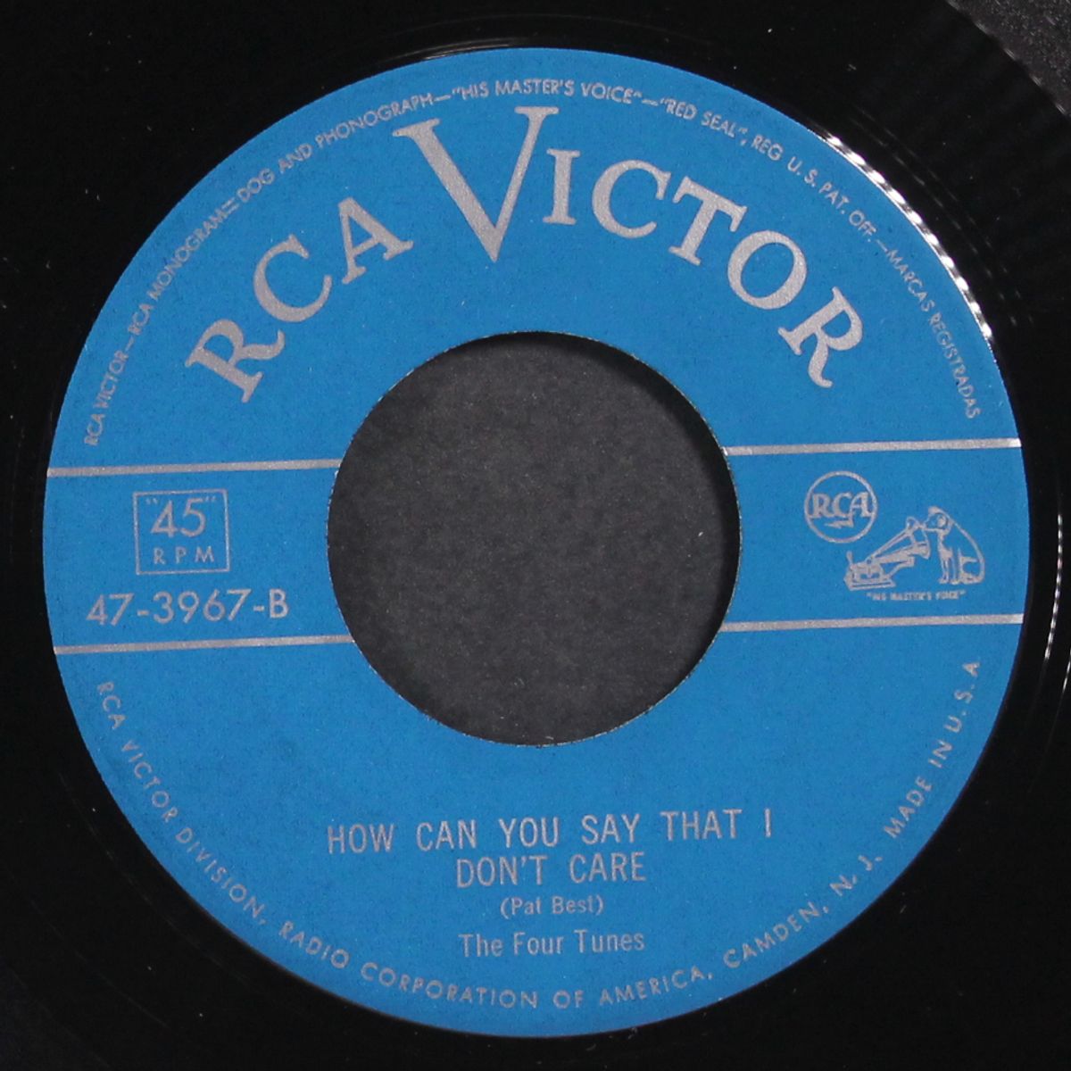 how can you say that i don't care / cool water by FOUR TUNES