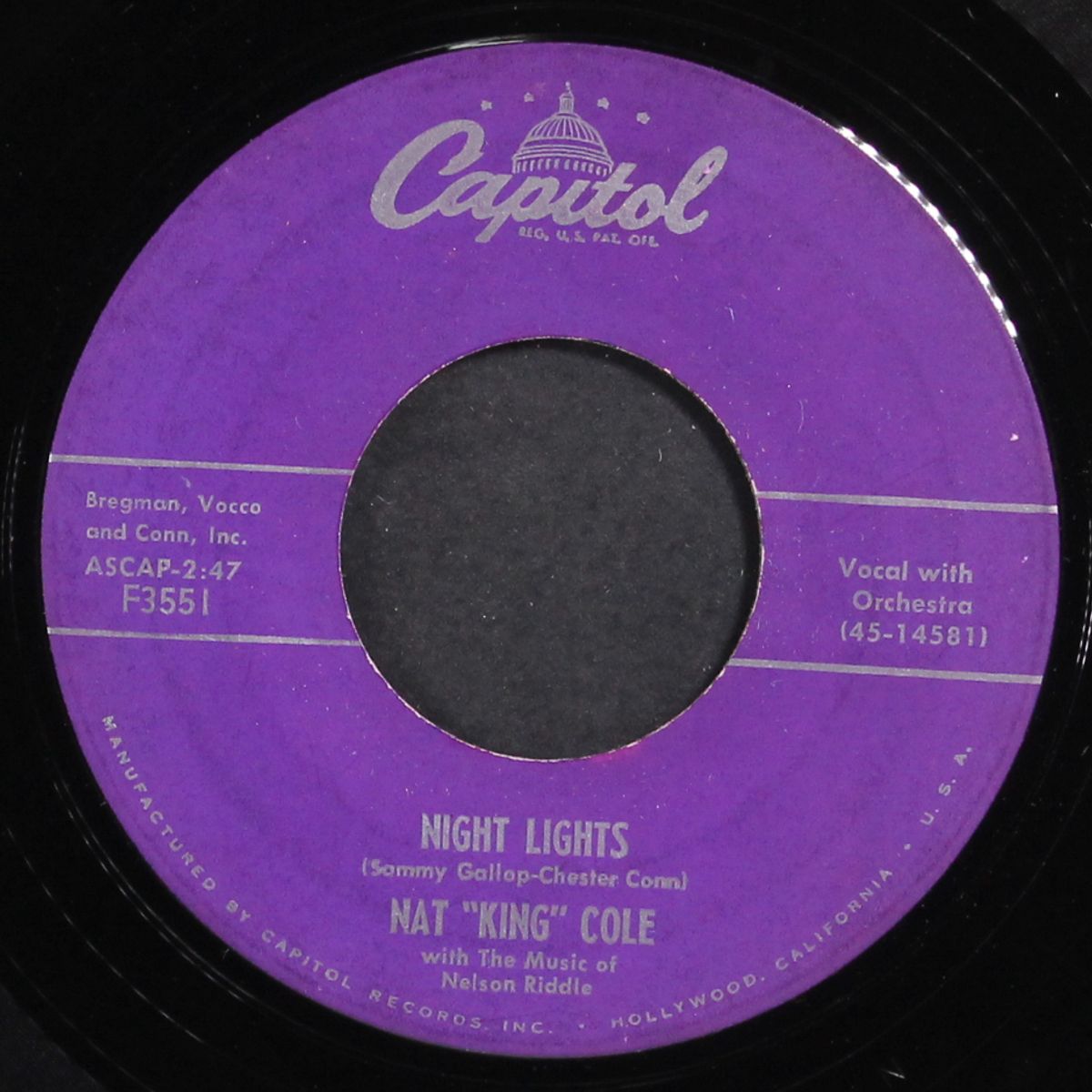 night lights by NAT KING COLE