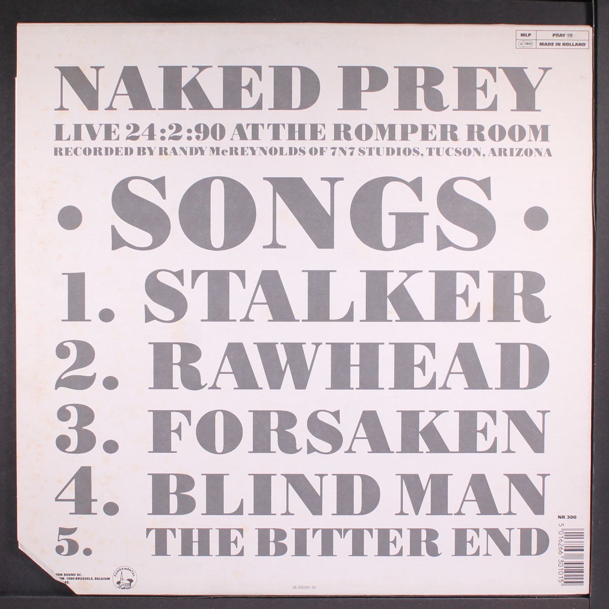 live in tucson by NAKED PREY