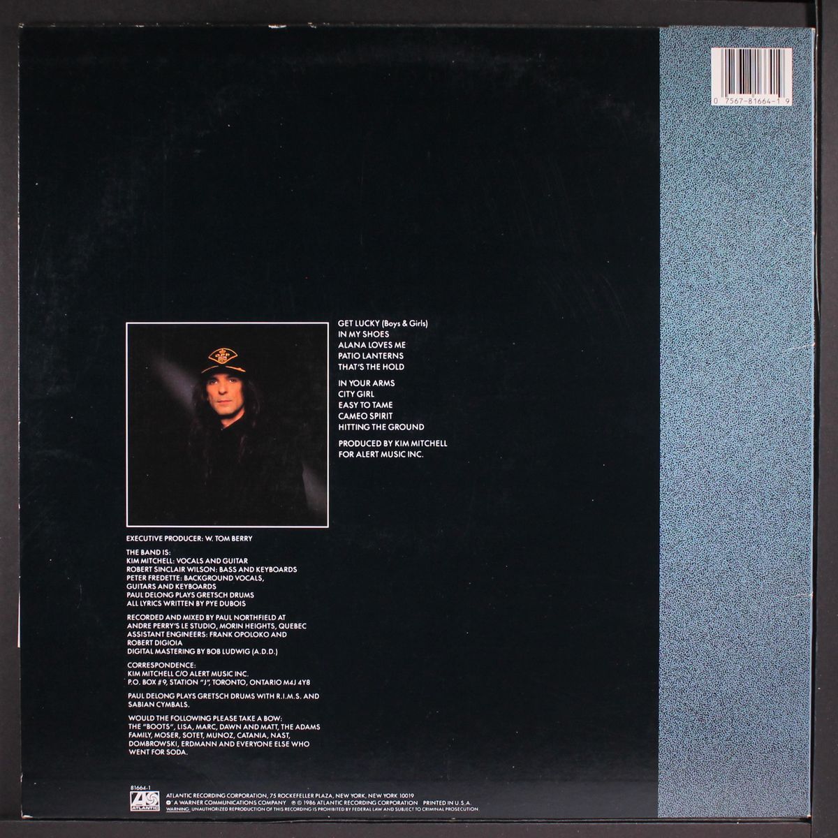shakin' like a human being by KIM MITCHELL