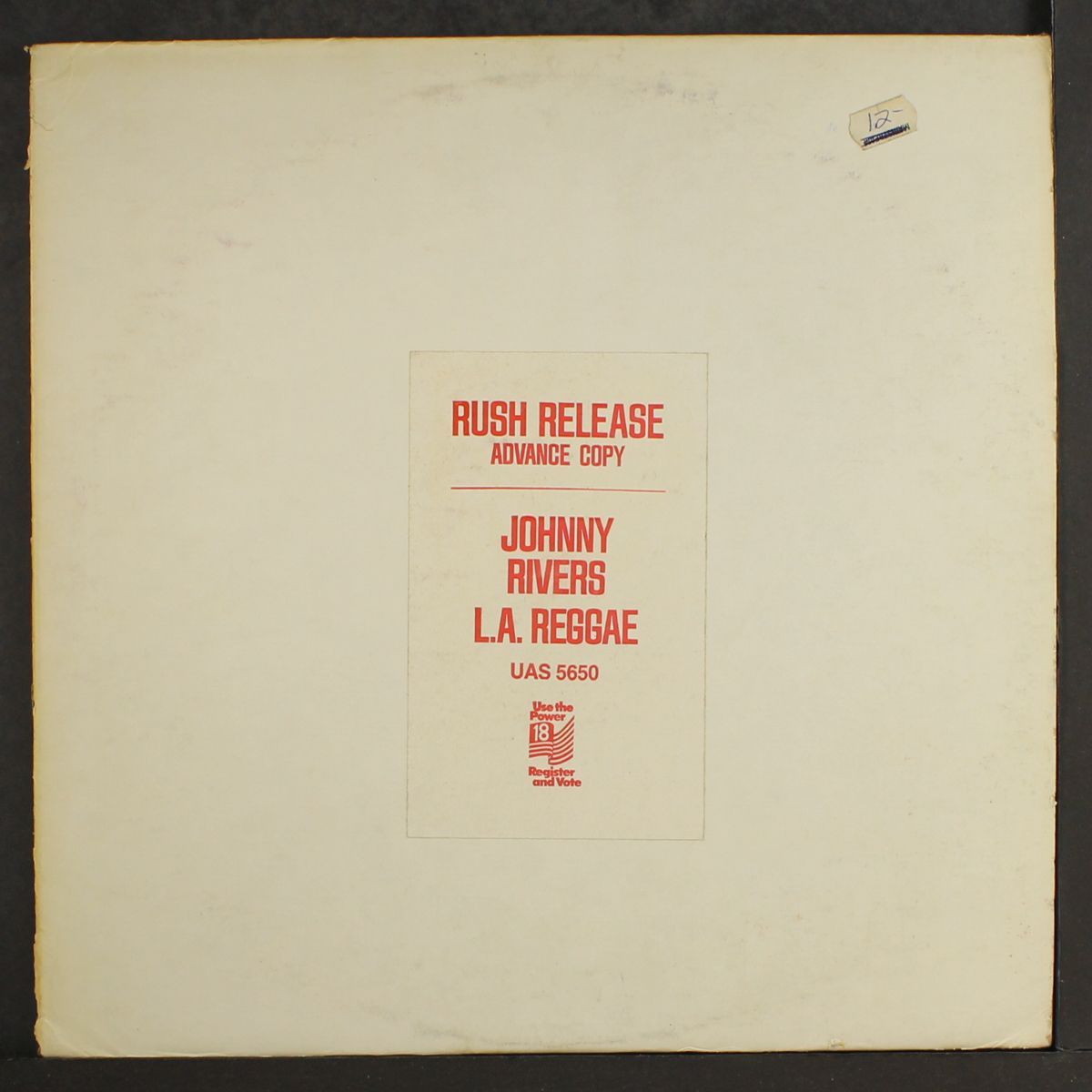 l.a. reggae by JOHNNY RIVERS
