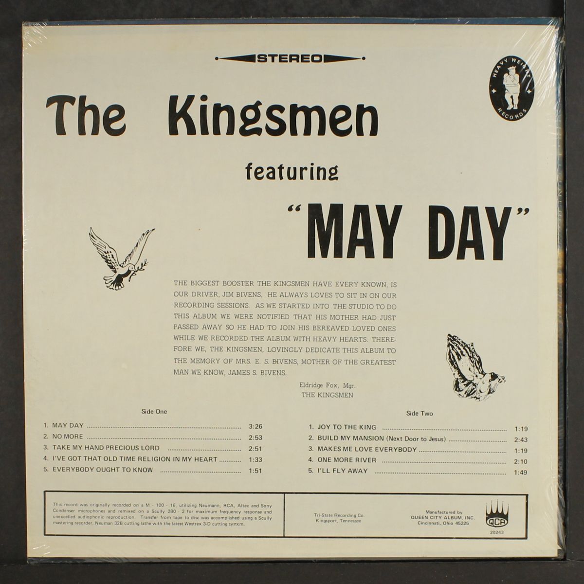 featuring may day by KINGSMEN
