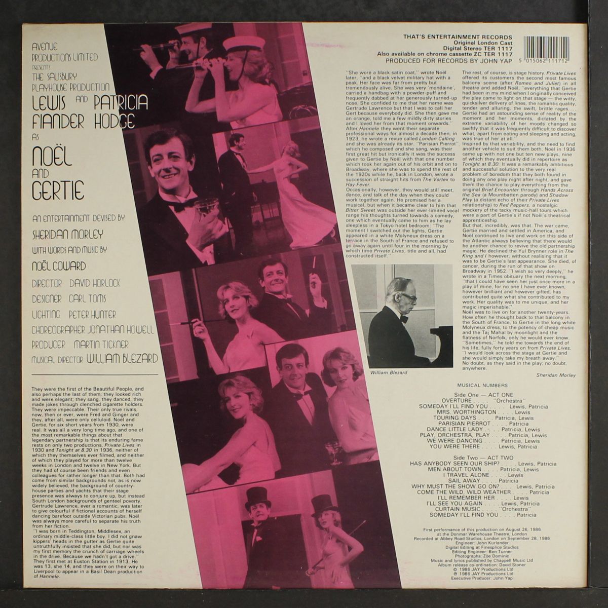 noel & gertie by NOEL COWARD