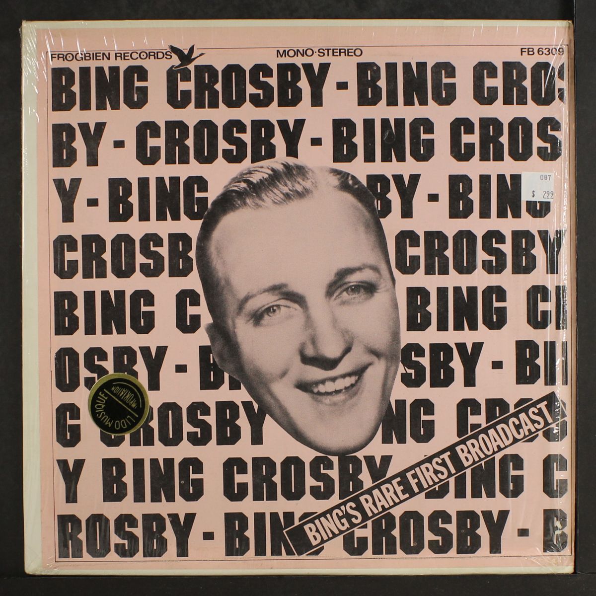 bing's rare first broadcast by BING CROSBY