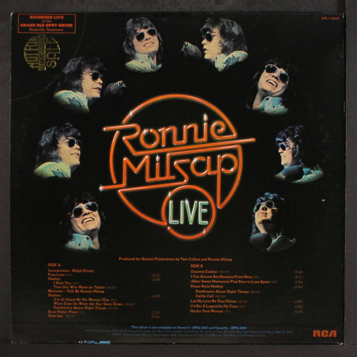 live by RONNIE MILSAP