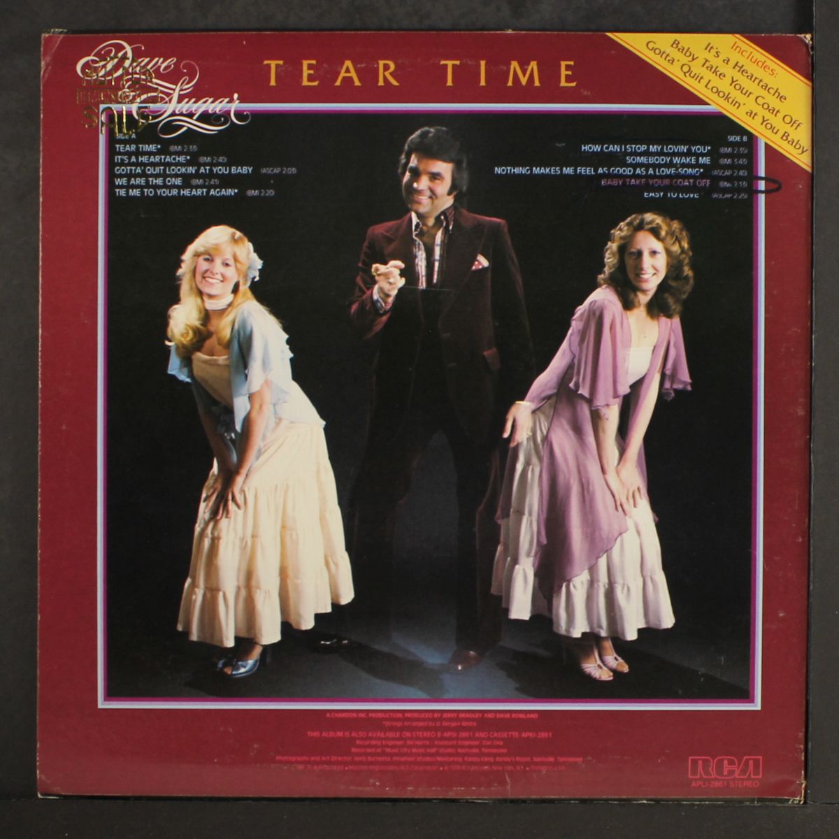 tear time by DAVE & SUGAR