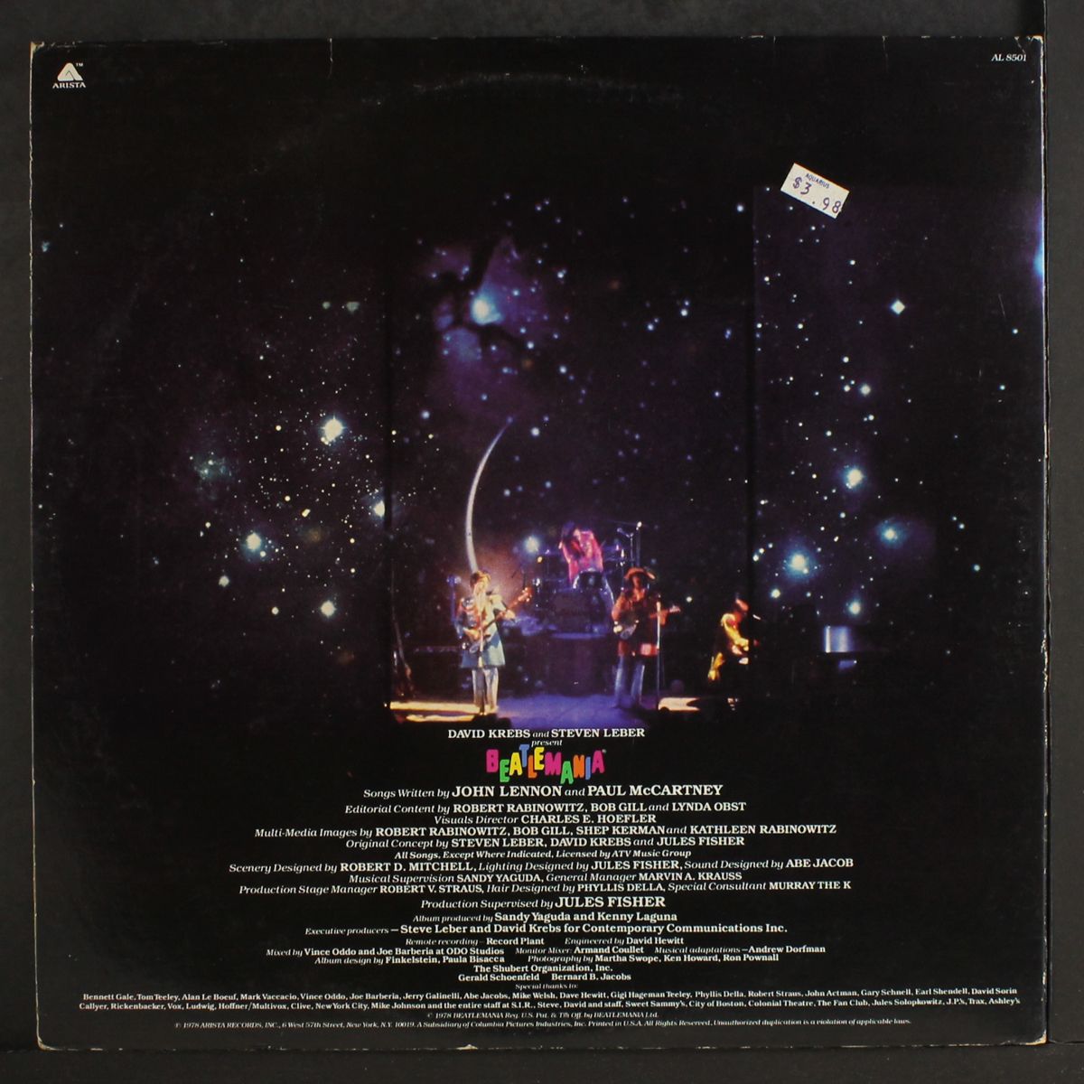 beatlemania by SOUNDTRACK