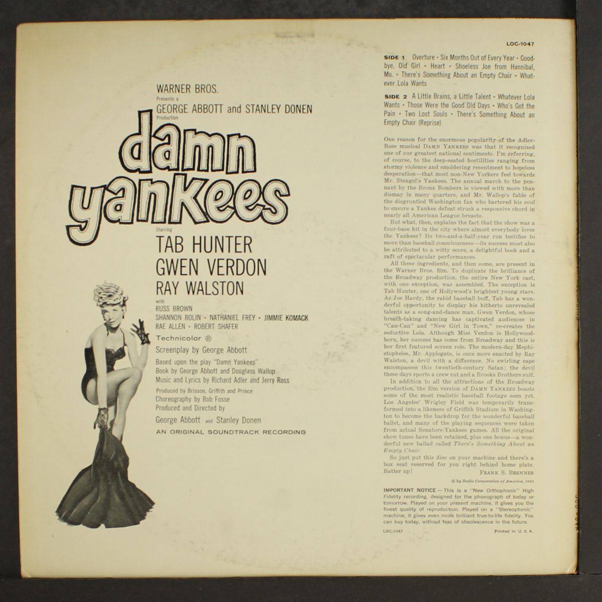 damn yankees by ORIGINAL CAST