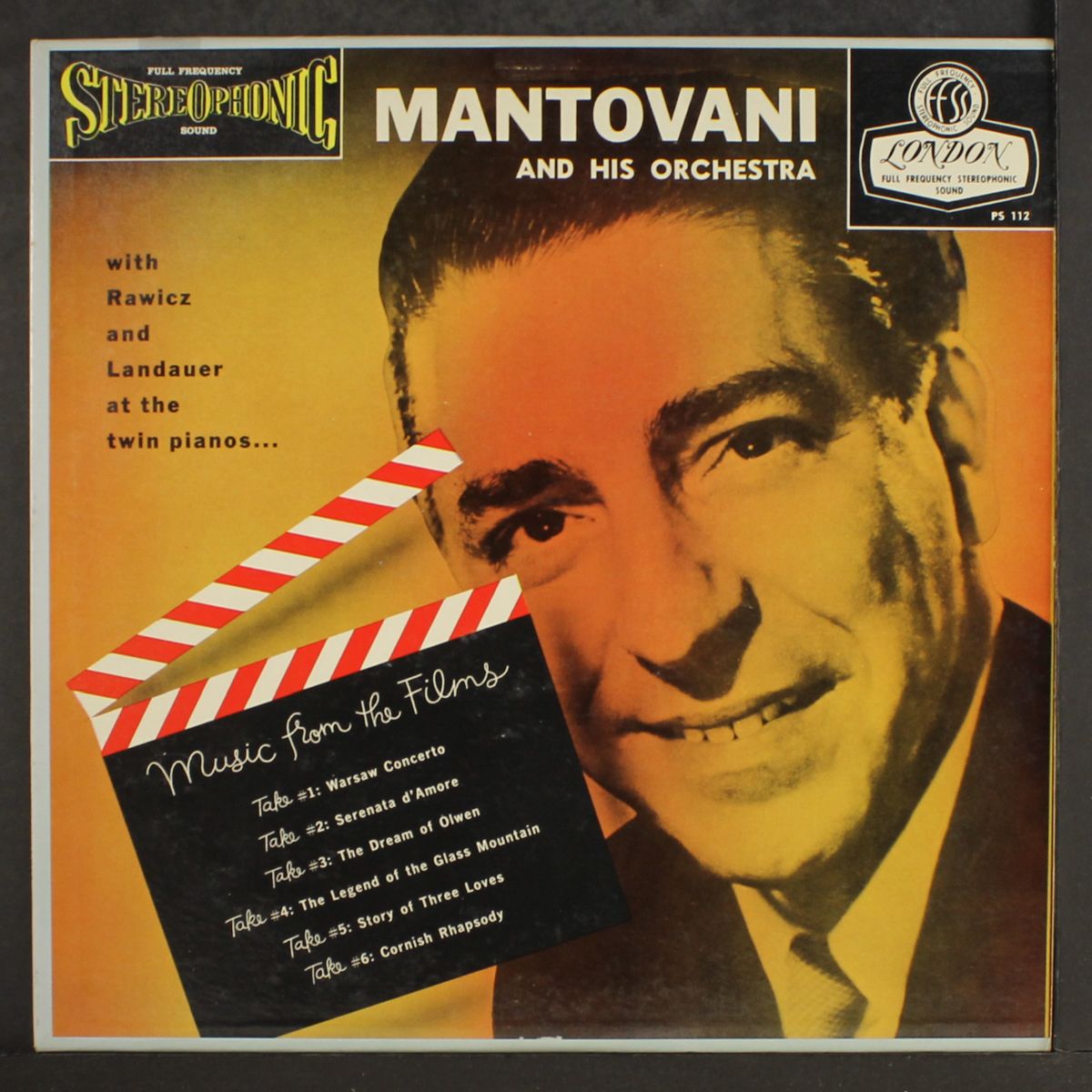 music from the films by MANTOVANI