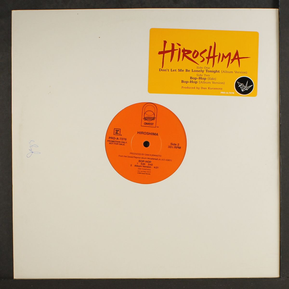don't let me be lonely tonight by HIROSHIMA