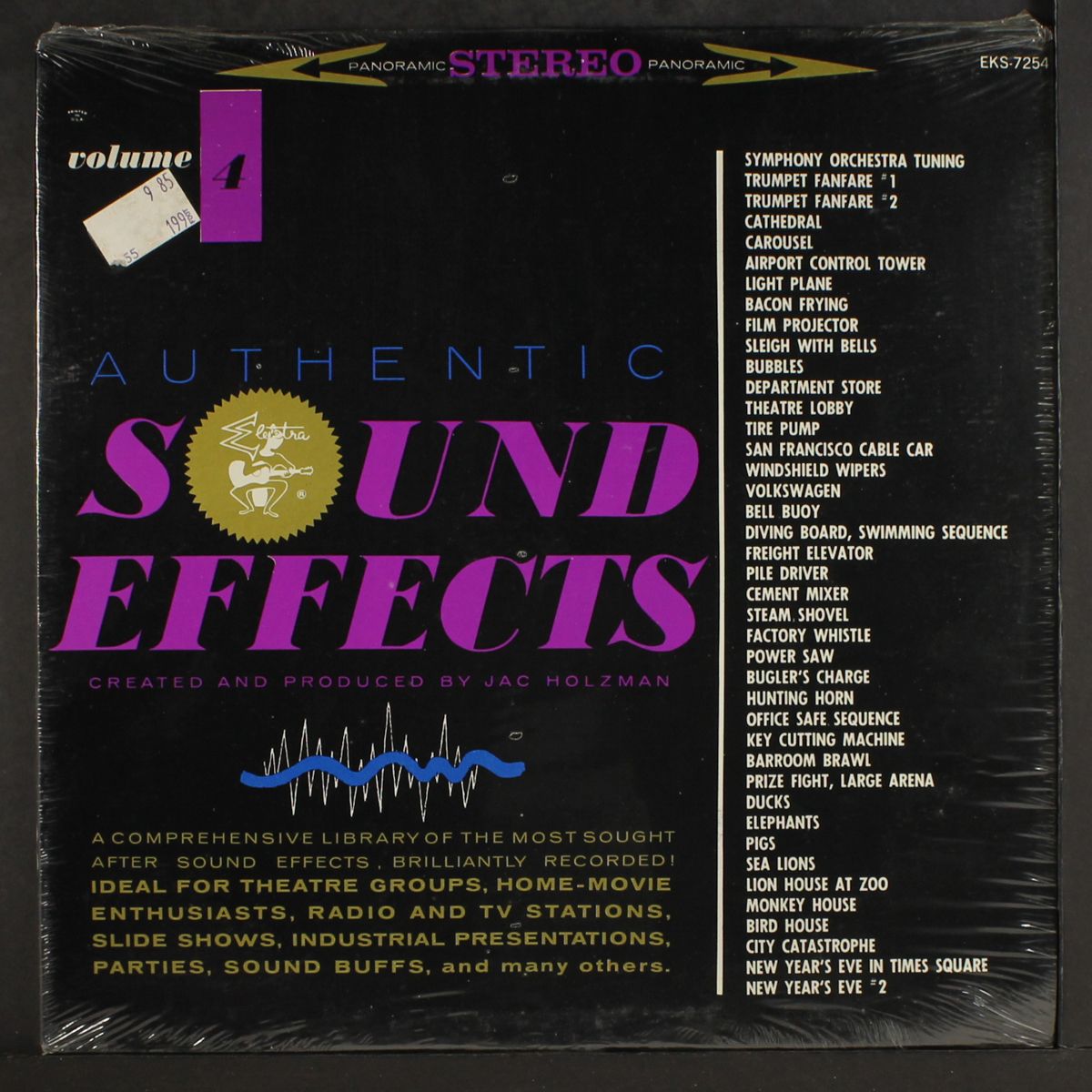 authentic sound effects vol. 4 by SOUND EFFECTS